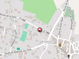 Carte de Agence Postale à Vénéjan