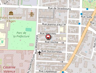 Carte de Abc Location Agen à Agen