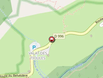 Carte de Belvedère Des Terrasses à Saint-pierre-des-tripiers