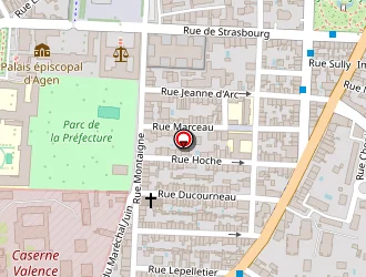 Carte de Lou Capel à Agen