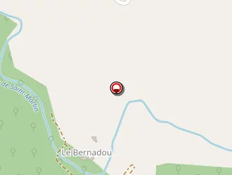 Carte de Le Bernadou à Saint-germain-de-calberte