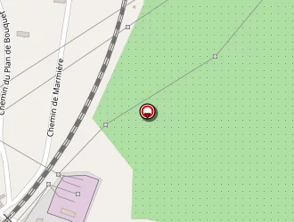 Carte de La Main Tendue à Vénéjan