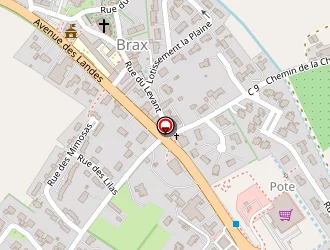 Carte de Rigaudie Nathalie à Brax