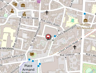 Carte de Cour D'appel à Agen