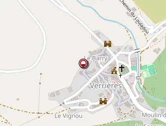 Carte de Cuisine-douze à Verrières