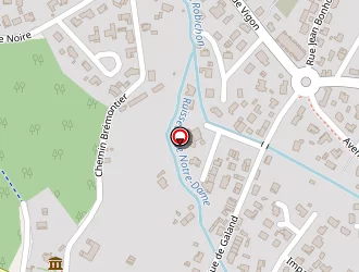 Carte de Hôtel Du Centre à Mimizan