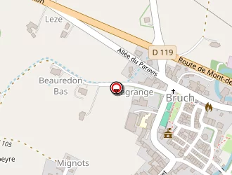 Carte de Lucerga Marion à Bruch