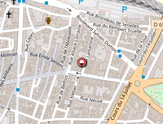 Carte de Alexis Gilbert à Agen