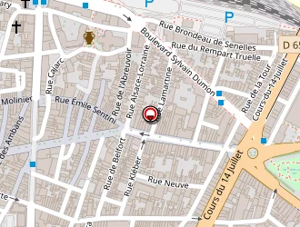 Carte de 1 2 3 Tattoo à Agen