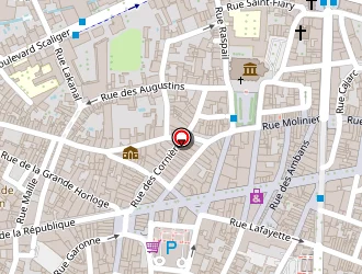 Carte de B2m à Agen