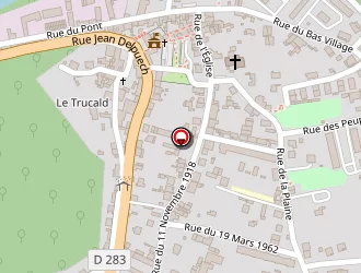 Carte de Tavarner David à Salles-du-gardon (les)