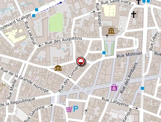 Carte de Les 4 As à Agen