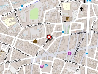 Carte de Boudou Benoît à Agen