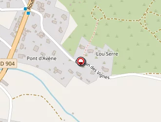 Carte de Coulet Michel à Rousson