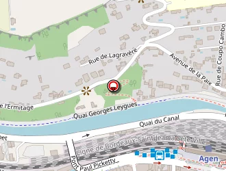 Carte de Institut Capillaire Sérigé à Agen