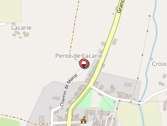 Carte de Agence Postale à Saint-maurin