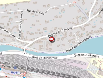 Carte de Charpentier Johan à Agen