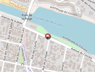 Carte de Le Plaisance à Mimizan