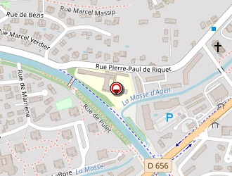 Carte de La Poste à Agen