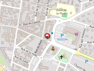 Carte de Le Thermal à Mimizan