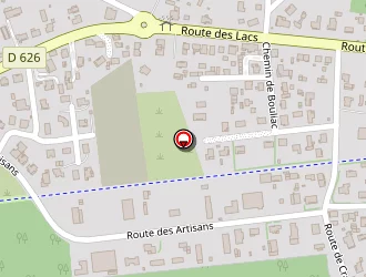 Carte de Maison Blanche à Aureilhan