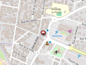 Carte de Institut Harmonie à Mimizan