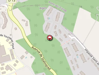 Carte de Blot Thierry à Agen