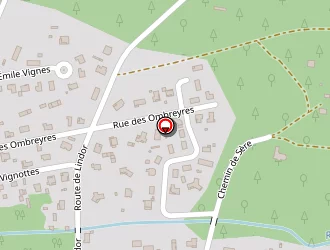 Carte de Mondiet à Labouheyre