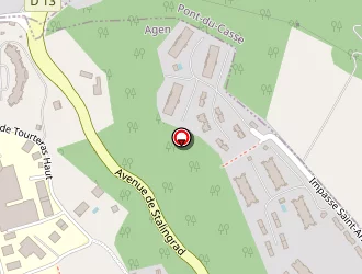 Carte de L . Beauté à Agen