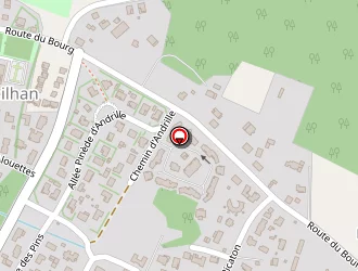 Carte de Les Griottes à Aureilhan