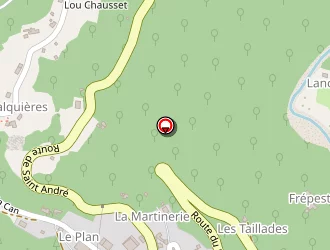 Carte de La Poste à Saint-germain-de-calberte