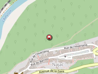 Carte de Urgence (services Locaux) à Najac