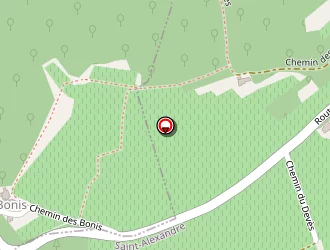 Carte de Mas De Clovis à Saint-alexandre