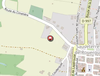 Carte de La Poste à Sauveterre-de-rouergue