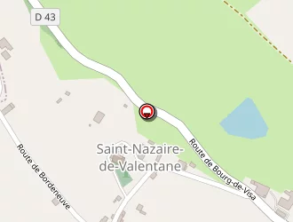 Carte de Sid Mohamed à Saint-nazaire-de-valentane