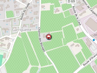 Carte de Mas L'outinado à Rasteau