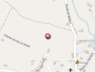 Carte de Ponzio Claude à Lapenche