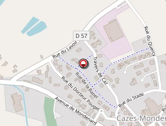 Carte de Lauture Robert à Cazes-mondenard