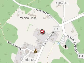 Carte de Chemin De Randonnee à Ambrus