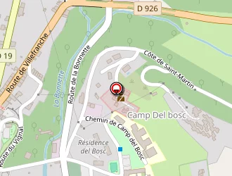 Carte de Camping De La Bonnette à Caylus