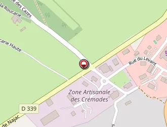 Carte de Ginestet Materiaux à Fouillade (la)