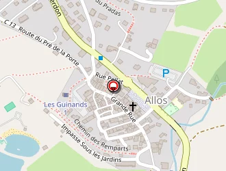 Carte de Refuge Du Lac à Allos