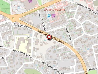 Carte de Jet Tours à Vaison-la-romaine