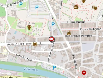 Carte de Quadrazur à Vaison-la-romaine