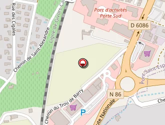 Carte de M20 à Pont-saint-esprit