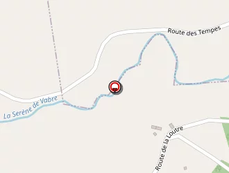 Carte de Trezieres à Lunac