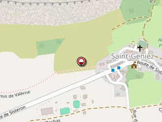 Carte de Debono Gilbert à Saint-geniez