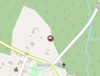 Carte de Gourgues Catherine à Maillas