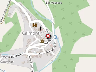 Carte de Carvalheiro Jacques à Calmont