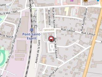 Carte de Tellpe à Pont-saint-esprit